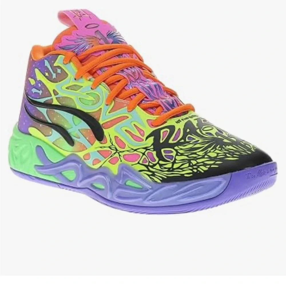 PUMA Mens X Lamelo Ball Mb.04 Be You Basketball Sneakers Shoes
